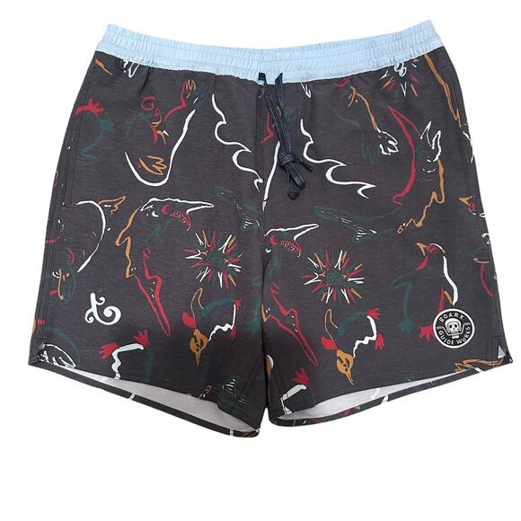 Roark Other - Roark Shorey 16" Creatures Boardshorts Black size M